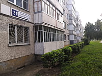 Многоквартирный жилой дом. 23 августа 2021 (пн).